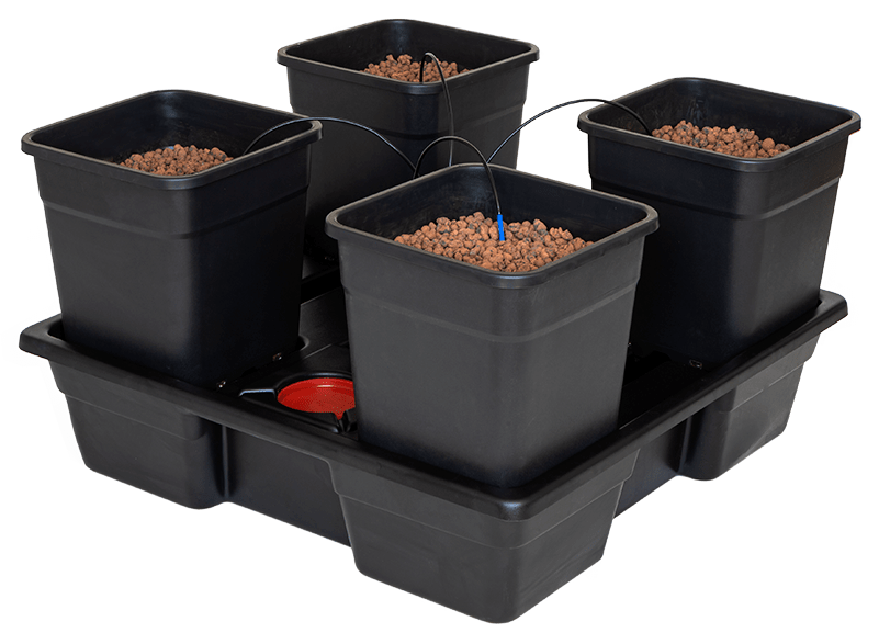Atami Wilma 4 Pot Complete Dripper System Grow Kit Hydroponics 6 ltr pots 60/60 