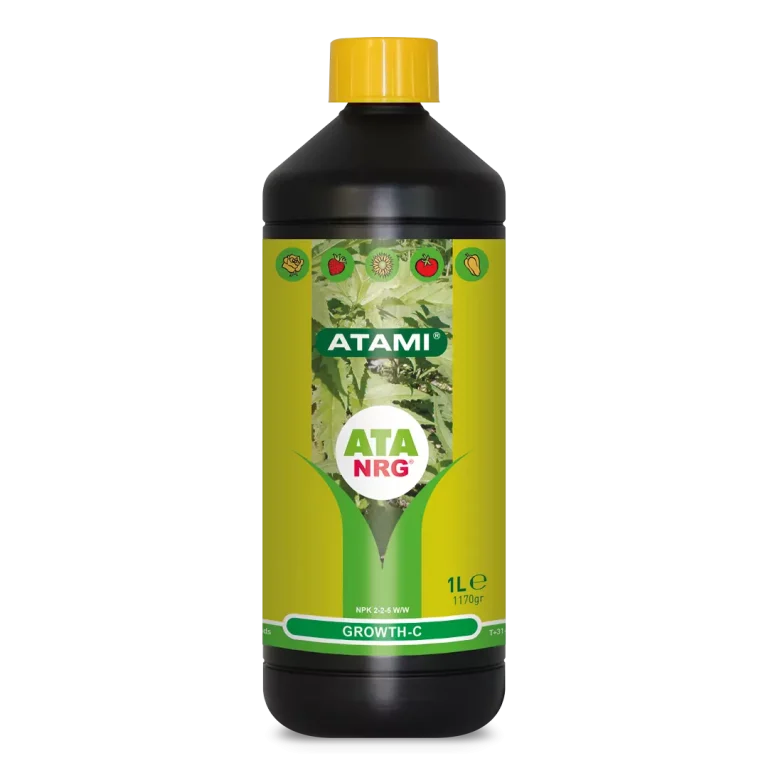 Atami ATA NRG Growth-C – Fertilizzante organo-minerale ecologico per una crescita robusta delle piante.