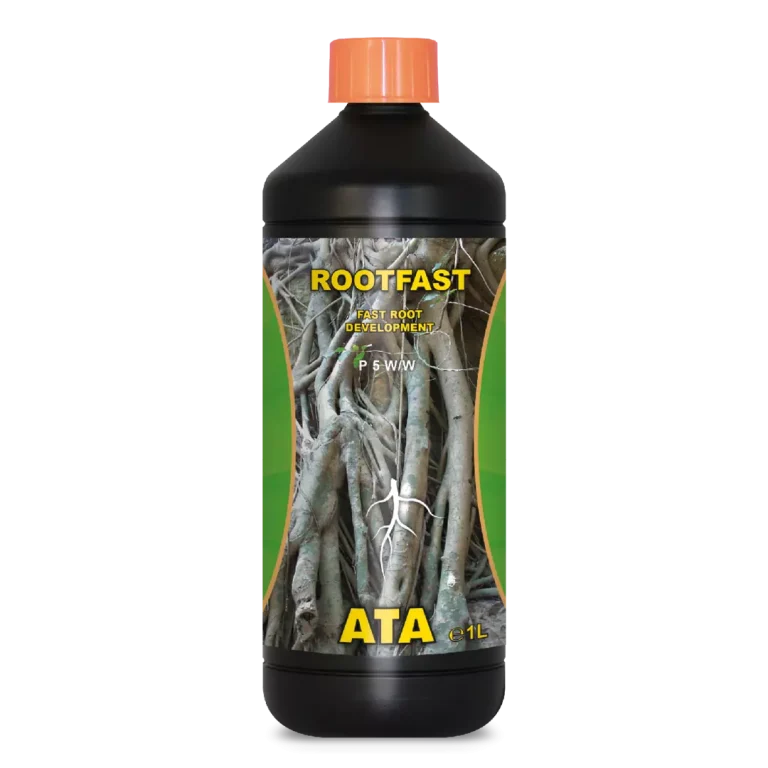 Atami ATA Rootfast – Univerzální kořenový stimulátor podporující silný a zdravý vývoj kořenů s vysokým obsahem fosforu.
