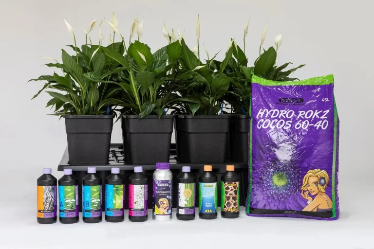 Some of Atami's products designed for hydroponic cultivation.