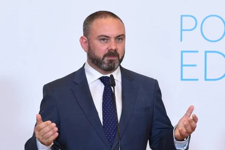 The Minister for Equality, Research and Innovation, Owen Bonnici, in a press conference. Photo from: Chris Sant Fournier.