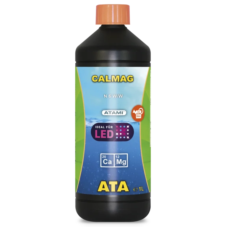 Atami ATA Calmag – Kalzium- und Magnesiumpräparat zur Vorbeugung von Mangelerscheinungen und zur Unterstützung des Pflanzenwachstums.